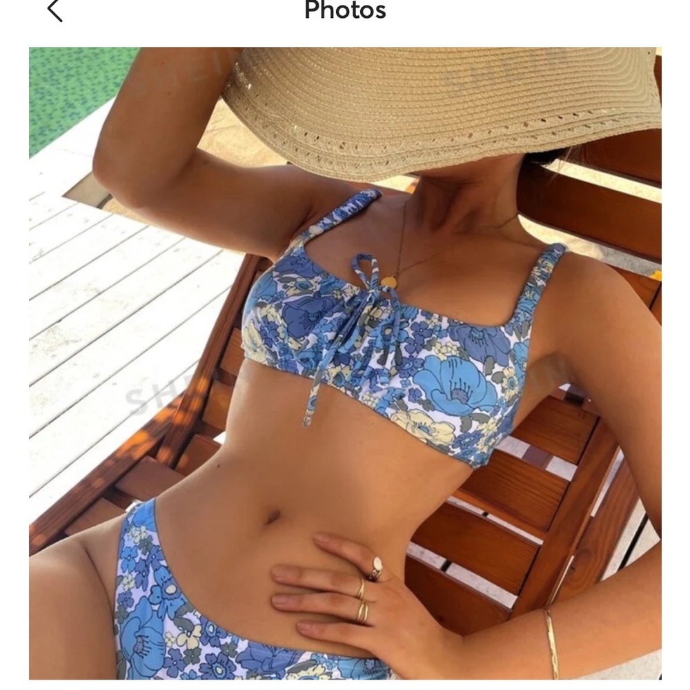 Floral bikini set